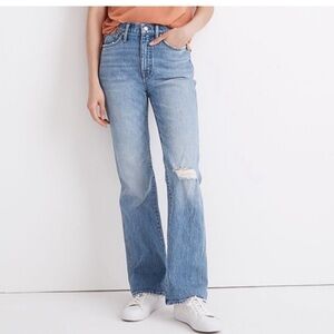 Madewell The 90s High Rise Bootcut Denim Jeans